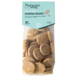 Natwins galletas de avena basic bio 200g