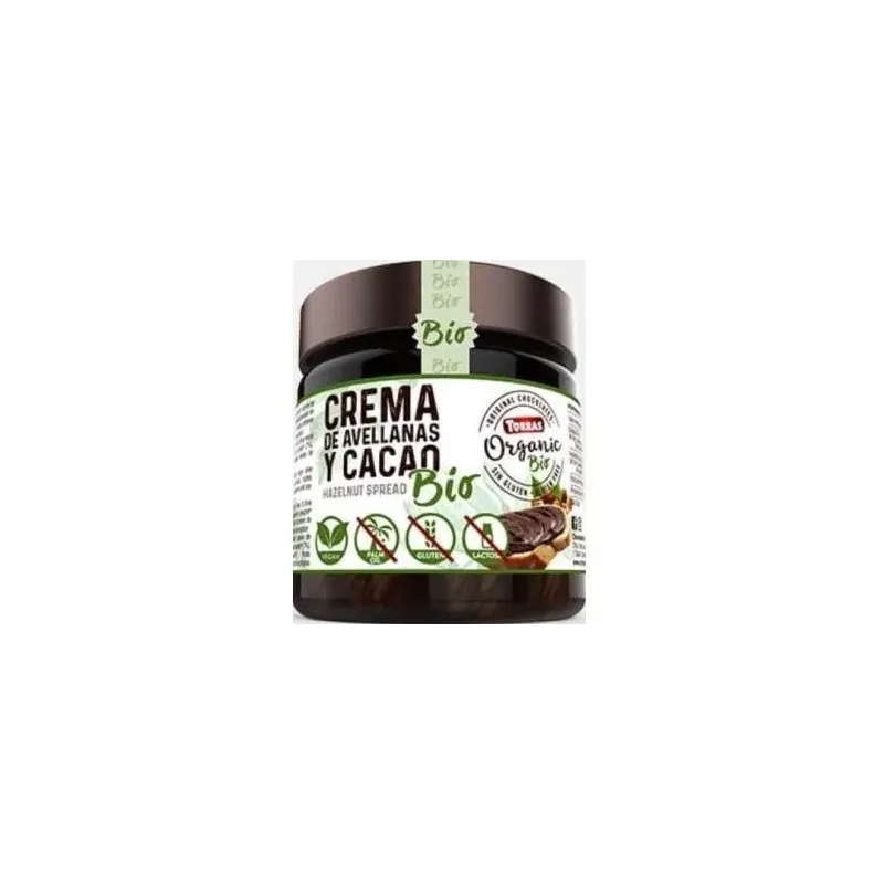 Torras crema cacau y avellanes con aceite de oliva 200g | Farmacia Barata