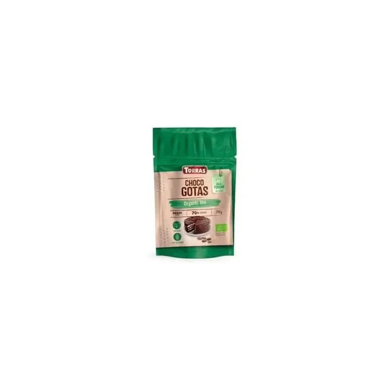 Torras gotas chocolate 70% cacao doypack 200g | Farmacia Barata