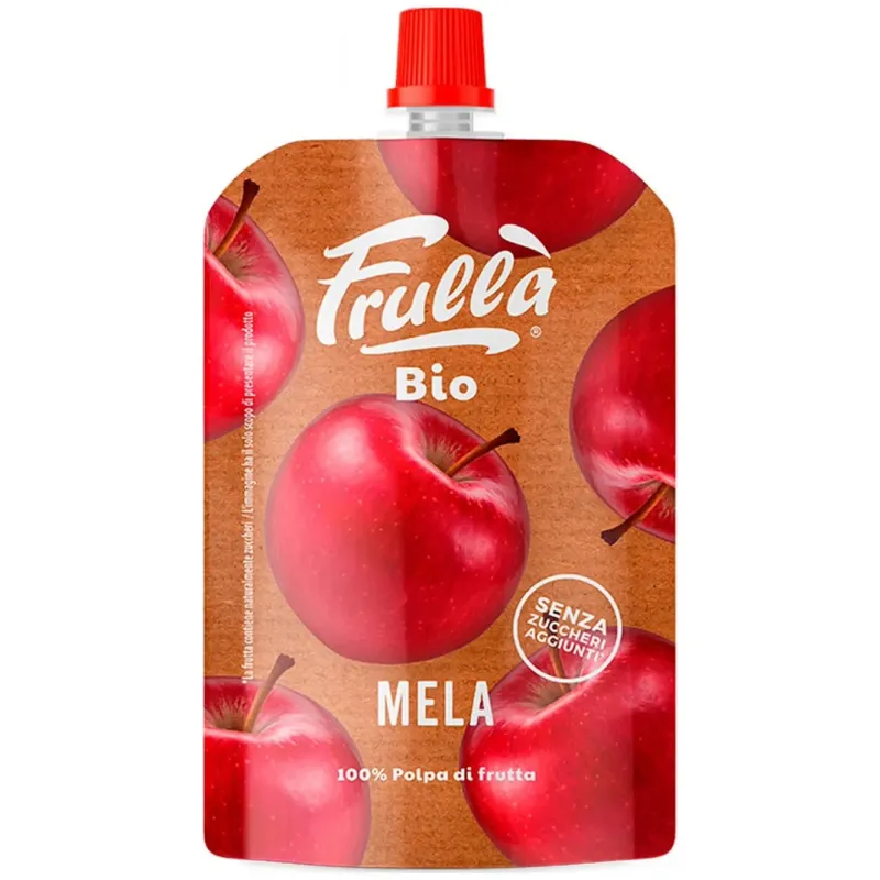 Natura nuova puré manzana sin azucar bio doypack 100g | Farmacia Barata