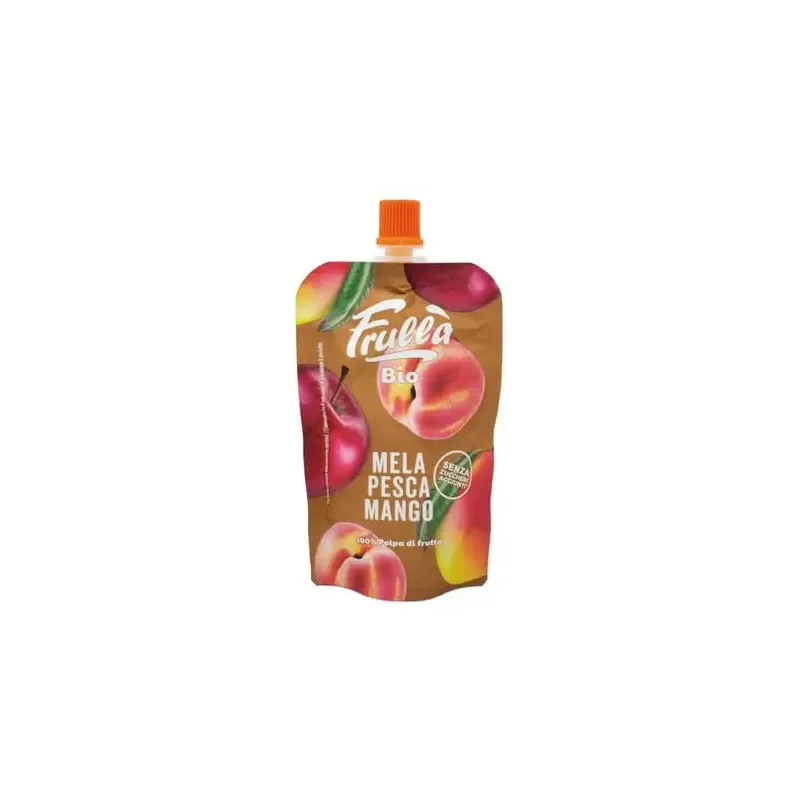 Pure de manzana melocoton y mango 18 uds x 100gr. bio | Farmacia Barata