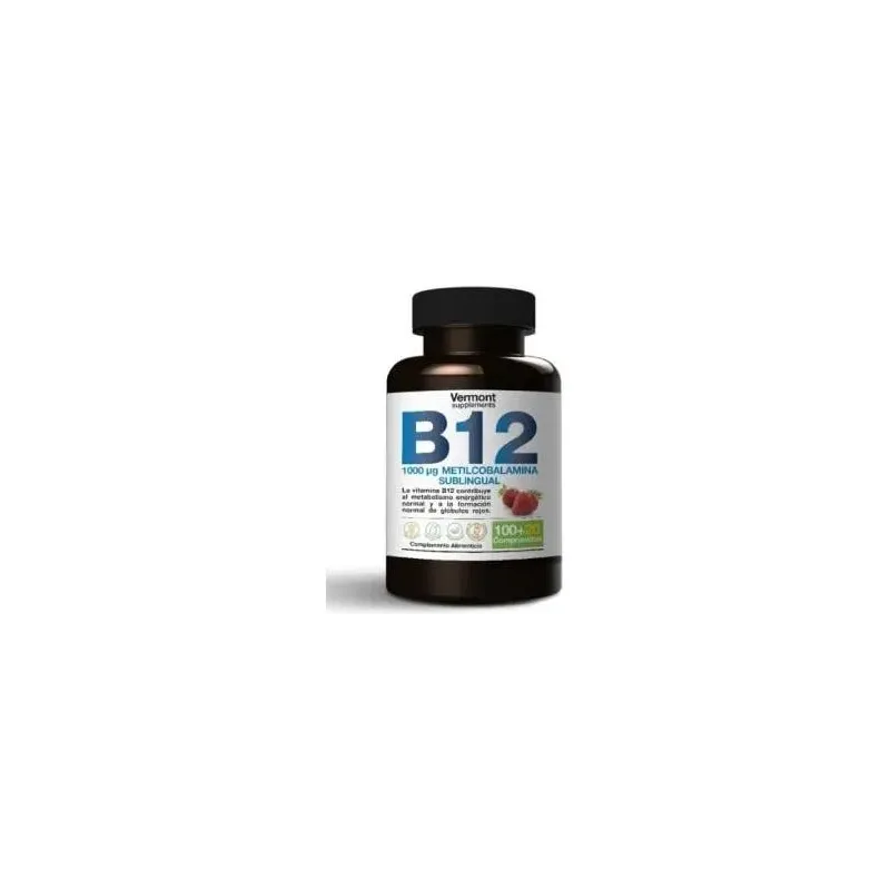 Vermont supplements vitamina b12 1000mcg 120comp | Farmacia Barata Vermont supplements vitamina b12 1000mcg 120comp | Farmacia Barata