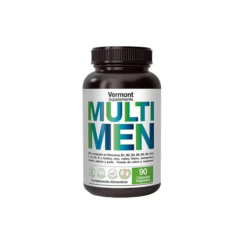 Vermont supplements multi men 90caps | Farmacia Barata