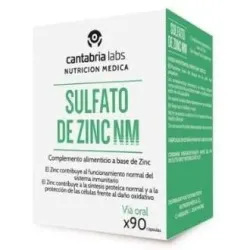 Nm sulfato de zinc 90 caps