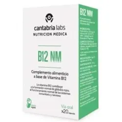 B12 nm 100mcg. 20cap.