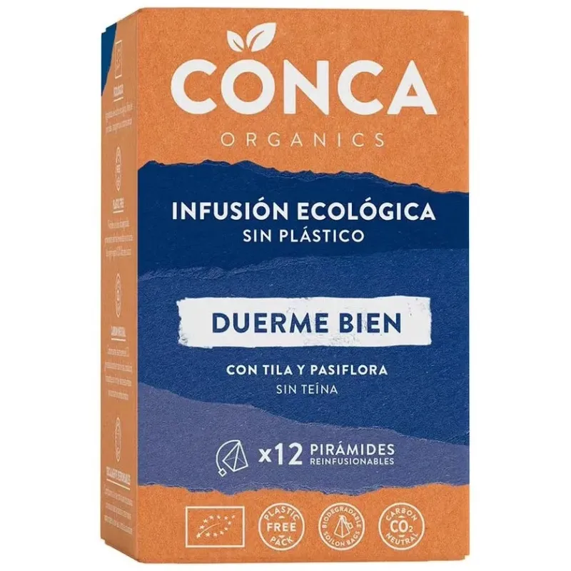 Conca organics duerme bien infusion 12uds | Farmacia Barata