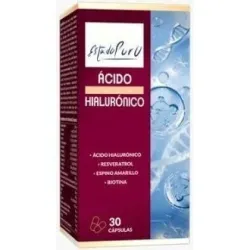 Estado puro ácido hialurónico clinic 30caps