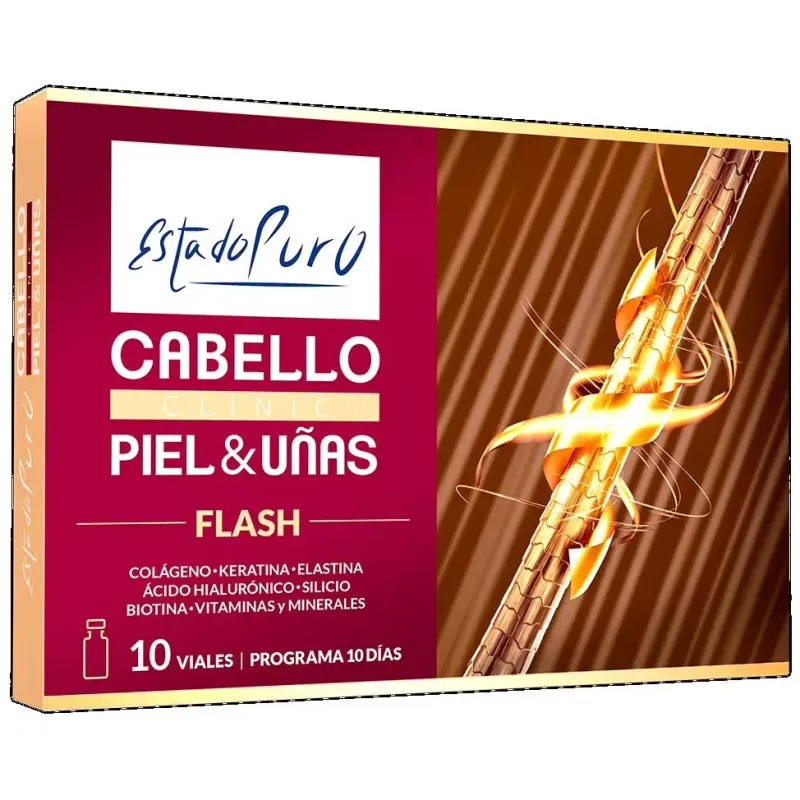 Tongil estado puro cabello piel y uñas clinic flash 10viales | Farmacia Barata Tongil estado puro cabello piel y uñas clinic flash 10viales | Farmacia Barata