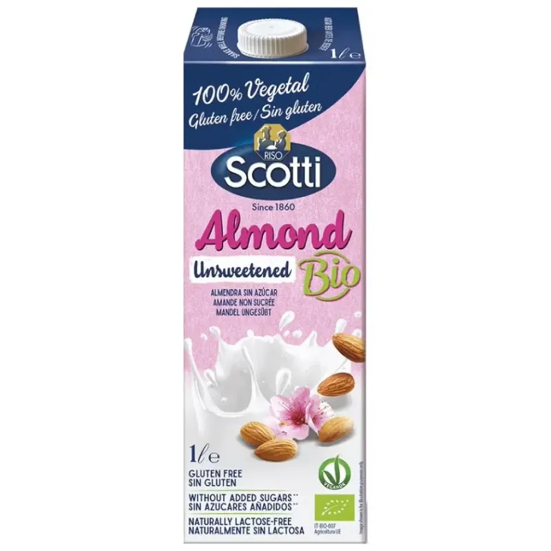 Bebida vegetal de almendras sin azucar 1l. bio sg | Farmacia Barata