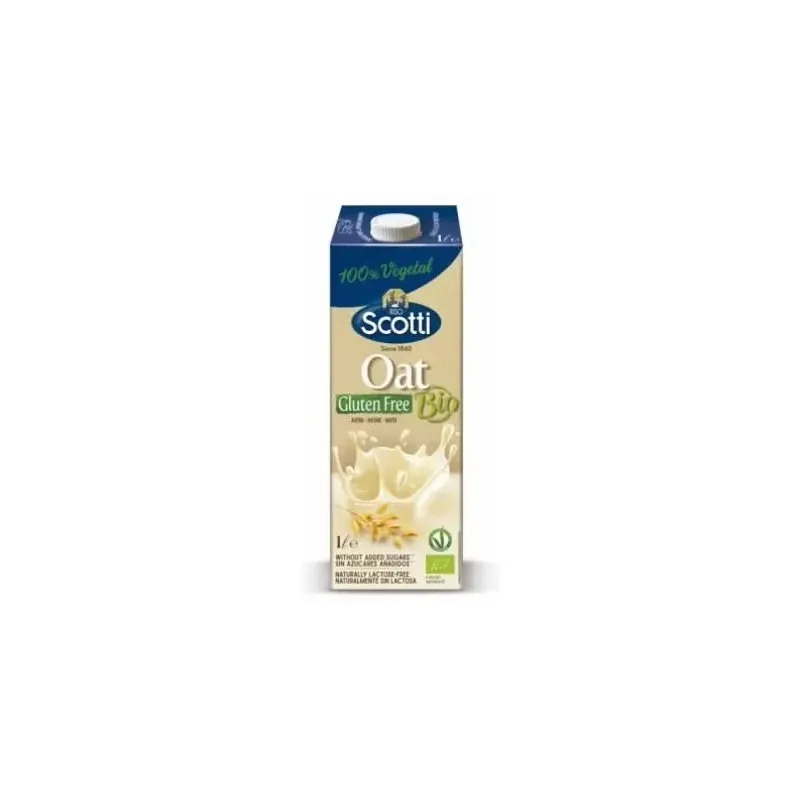 Riso scotti bebida vegetal de avena sin gluten bio 1l | Farmacia Barata