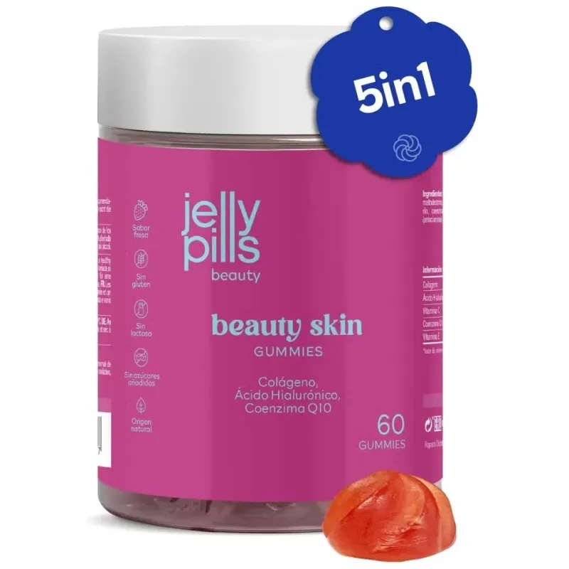 Jelly pills® beauty skin colagen gummies 60uds | Farmacia Barata