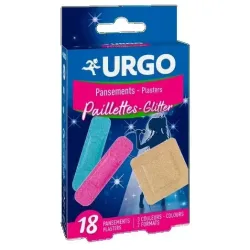 Urgo tiritas glitter dressing 18uds
