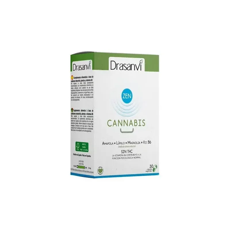 Drasanvi cannabis zen azul 30caps | Farmacia Barata Drasanvi cannabis zen azul 30caps | Farmacia Barata