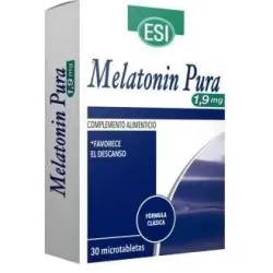 Melatonin pura 1,9mg. 30microtabletas
