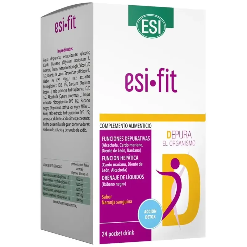 Es fit depura pocket drink 24sbrs. | Farmacia Barata