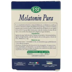 Melatonin pura 1,9mg. 30microtabletas | Farmacia Barata