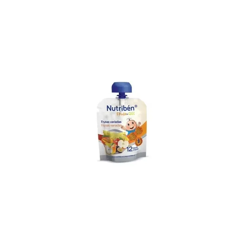 Nutriben fruta and go frutas variadas 90gr. | Farmacia Barata