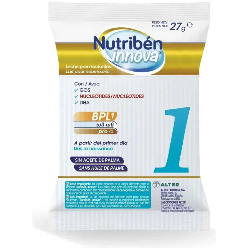Nutriben leche innova 27gr.1 sobre | Farmacia Barata Nutriben leche innova 27gr.1 sobre | Farmacia Barata