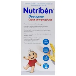 Nutriben desayuno copos trigo frutas 750gr.+12m | Farmacia Barata