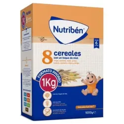Nutriben 8 cereales miel 1000gr.