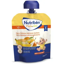 Nutriben fruta y go pera, platano, naranja galletas 90 g