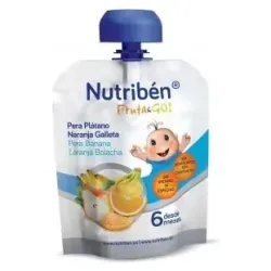 Nutriben fruta y go pera, platano, naranja galletas 90 g | Farmacia Barata Nutriben fruta y go pera, platano, naranja galletas 90 g | Farmacia Barata