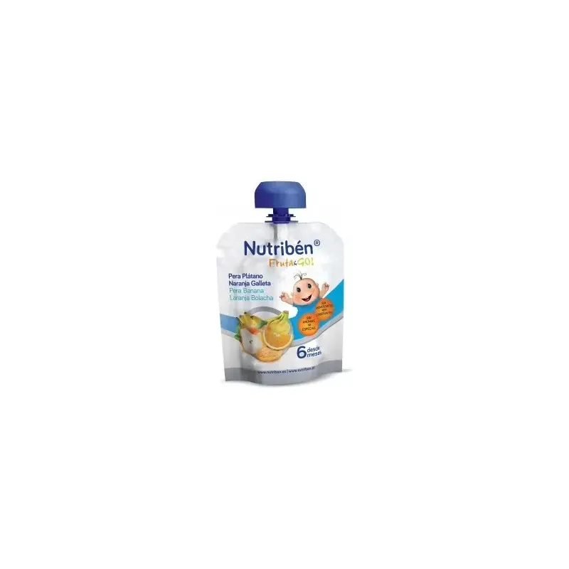 Nutriben fruta y go pera, platano, naranja galletas 90 g | Farmacia Barata Nutriben fruta y go pera, platano, naranja galletas 90 g | Farmacia Barata