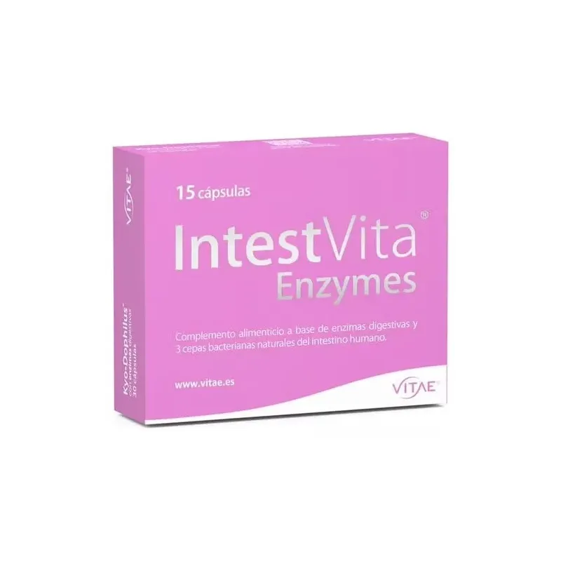 Intestvita enzymes 15cap. | Farmacia Barata