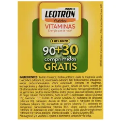 Leotron vitaminas 90comp + 30comp | Farmacia Barata