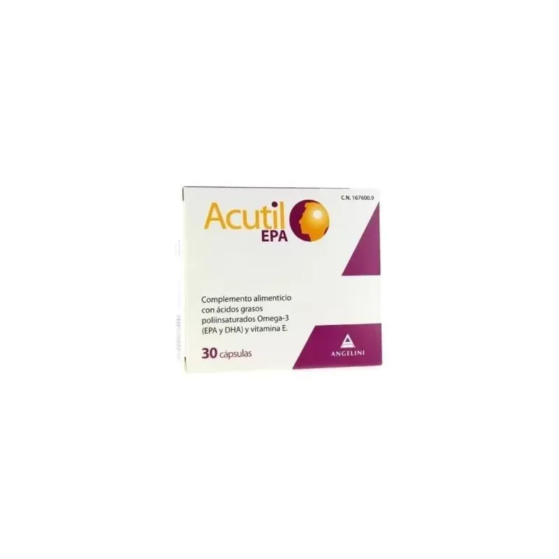 Acutil epa 30caps - angelini | Farmacia Barata