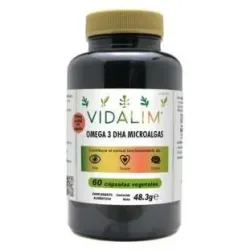 Vidalim omega 3 dha 250mg. 60cap.