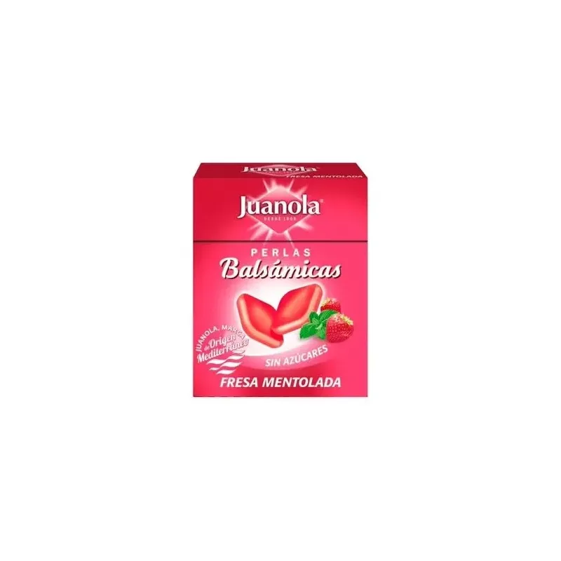 Juanola® perlas balsámicas sabor fresa 25g | Farmacia Barata