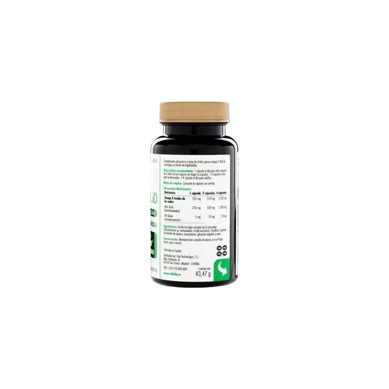 Vidalim omega 3 dha 250mg. 60cap. | Farmacia Barata