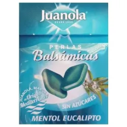 Juanola® perlas sabor mentol eucalipto 25g