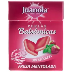 Juanola® perlas balsámicas sabor fresa 25g | Farmacia Barata
