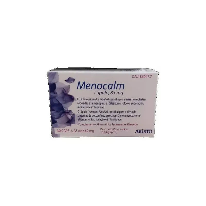 Menocalm 30cap. - aristo | Farmacia Barata