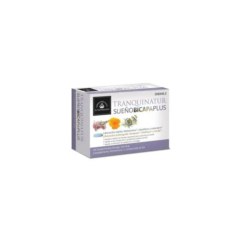 El naturalista tranquinatur sueño 45caps | Farmacia Barata