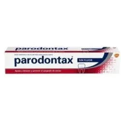 Parodontax sin fluor pasta dental 75ml.