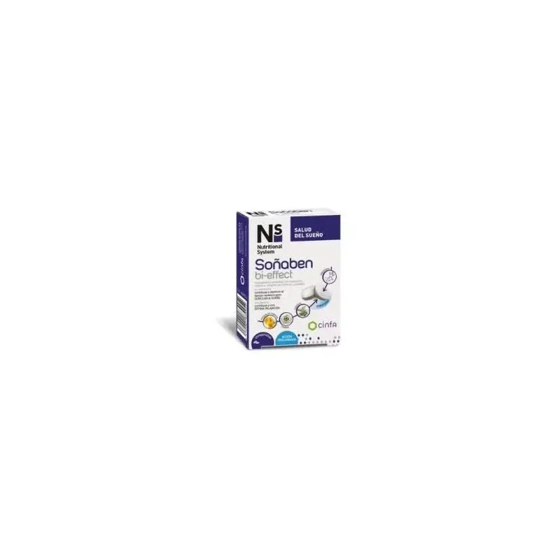 Ns soñaben bi-effect melatonina 1,85mg 15 comp | Farmacia Barata Ns soñaben bi-effect melatonina 1,85mg 15 comp | Farmacia Barata