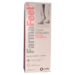 Cinfa farmafeet crema exfoliante pies secos con durezas 50ml