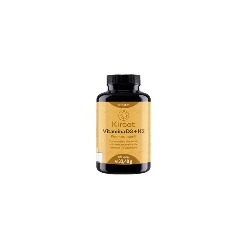 Kiroot vitamina d3 + k2 120caps | Farmacia Barata