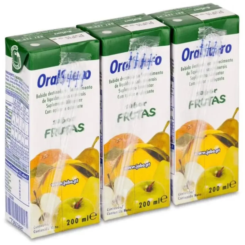 Oralsuero frutas 3x200ml. | Farmacia Barata
