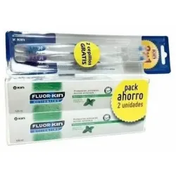 Fluor kin anticaries pasta dental 125ml. + cepillo