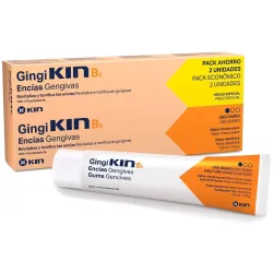 Gingikin b5/plus pasta dental diario pack 2x125ml.