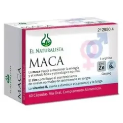 Maca 60cap. - el naturalista