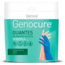 Genocure guantes dermatológicos nitrilo t-l/8 2uni