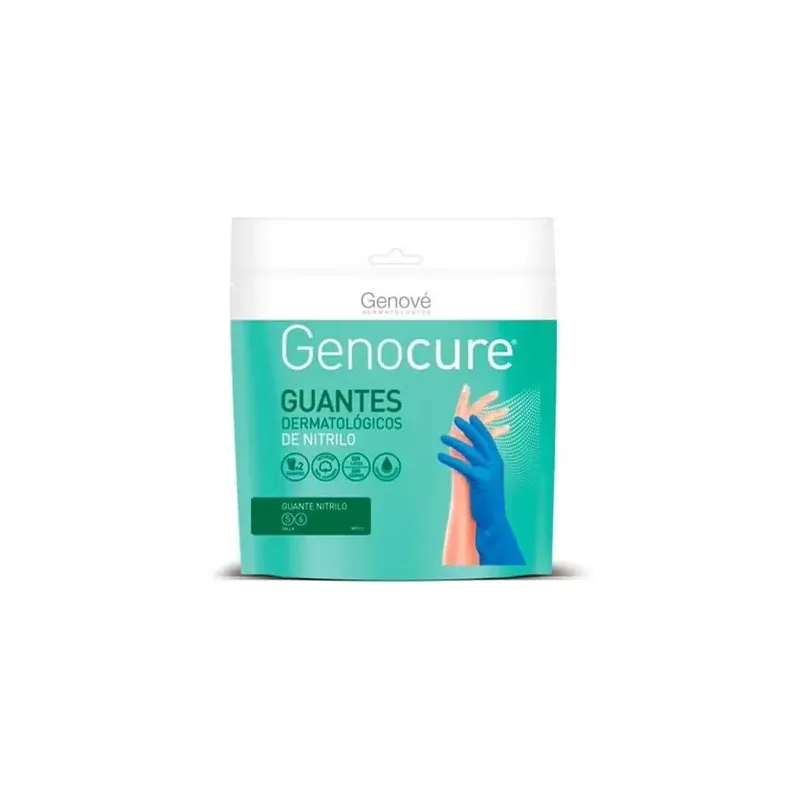 Genocure guantes dermatológicos nitrilo t-l/8 2uni | Farmacia Barata Genocure guantes dermatológicos nitrilo t-l/8 2uni | Farmacia Barata