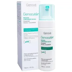 Genove Genocutan Mousse Limpiador Facial, 150 ml