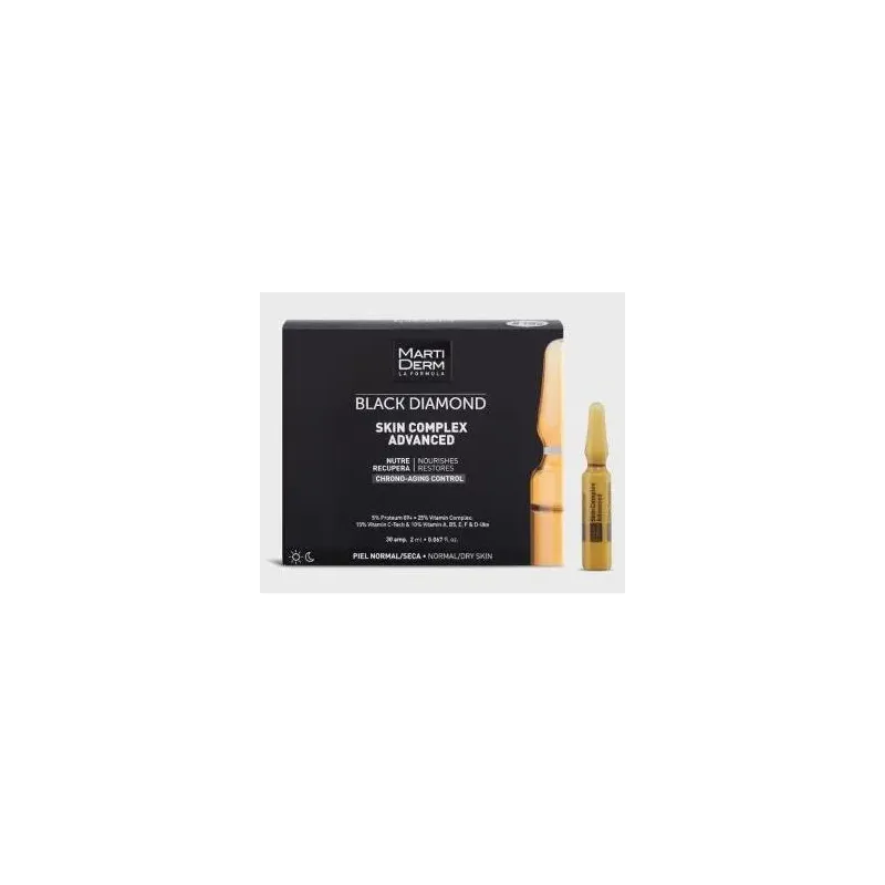 Martiderm black diamond skin complex 30 amp 2ml | Farmacia Barata