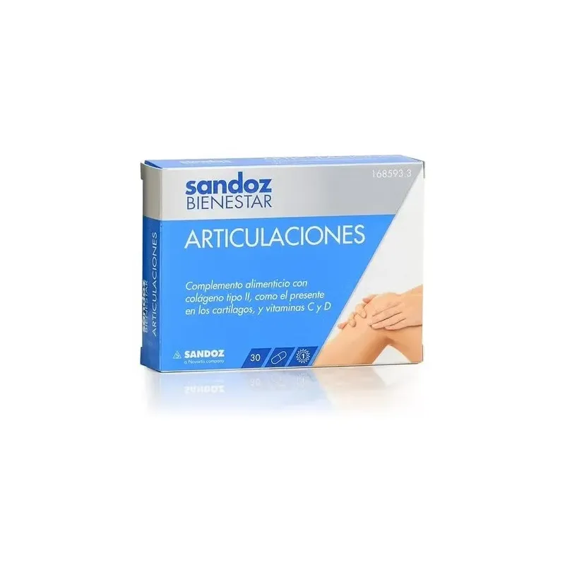 Sandoz bienestar articulaciones 30cáps | Farmacia Barata Sandoz bienestar articulaciones 30cáps | Farmacia Barata